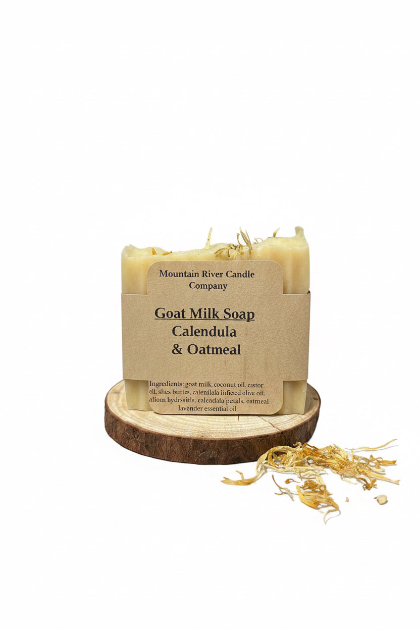 Calendula & Oatmeal Goat Milk Soap