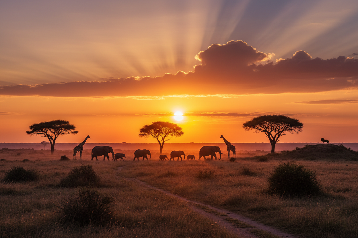 African Sunset