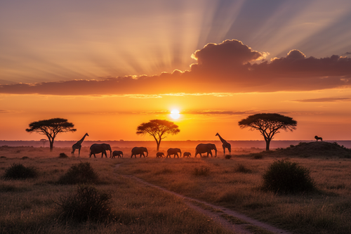 African Sunset