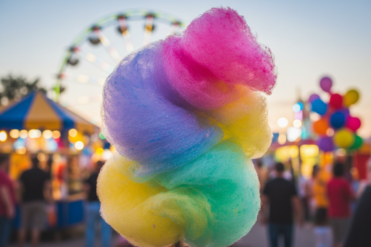 Colorful Cotton Candy