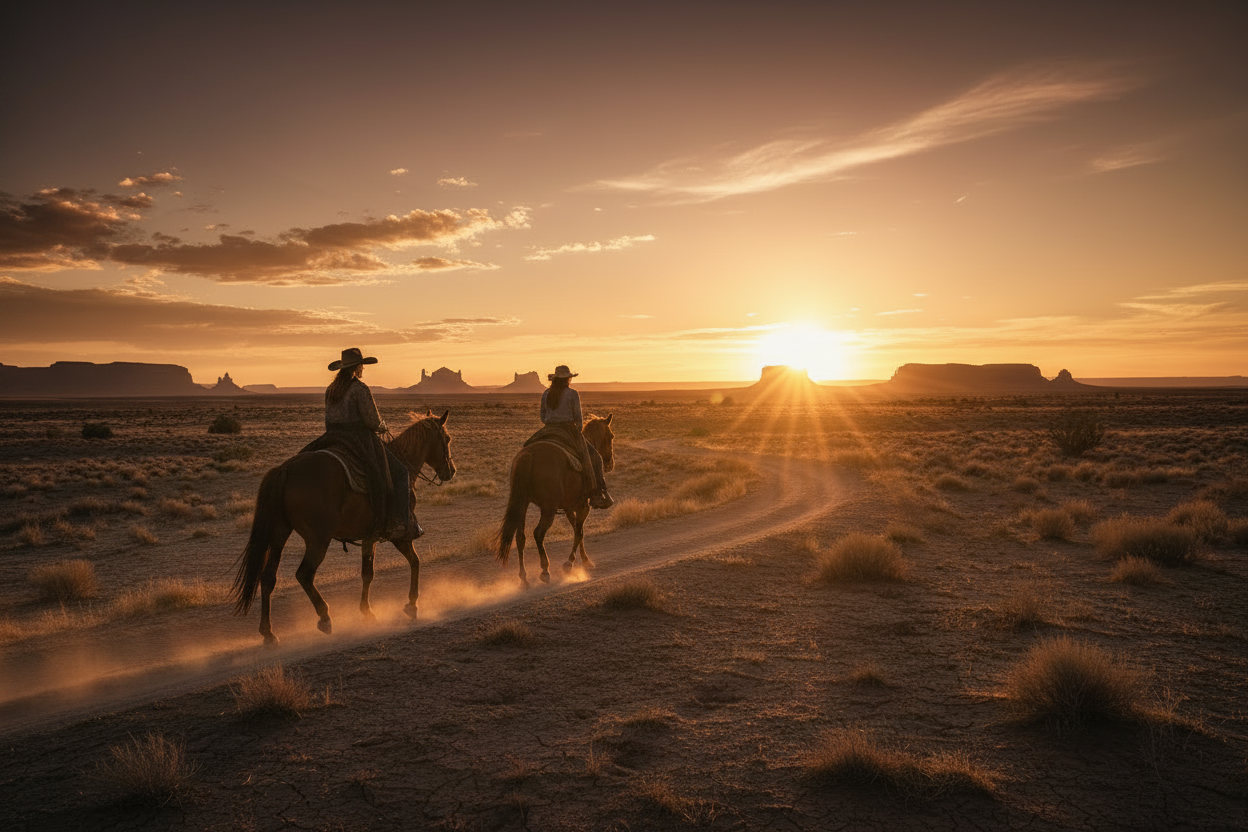 Cowboy and Cowgirl